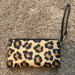 Coach Cheetah Wristlet